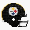 Forever Collectibles Pittsburgh Steelers NFL FOCO BRXLZ Helmet Building Block Set - 4 of 4