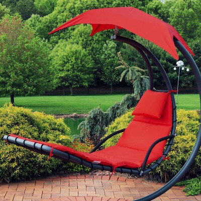 Sunnydaze Decor Hanging Lounge Chair Replacement Cushion and Floating Umbrella Fabric