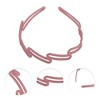 Unique Bargains Women's Cute Frosted Diagonal Square Headbands 1 Pc - 3 of 4