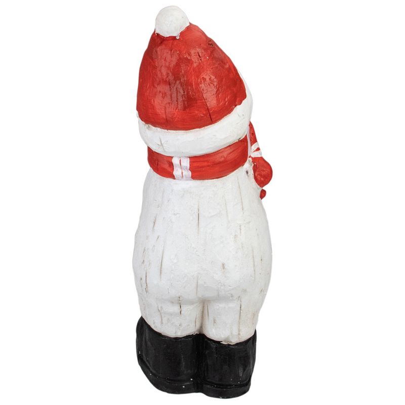 Northlight 17" White and Red Snowman Christmas Tabletop Decoration, 3 of 5
