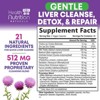 Liver Cleanse Detox Repair - 1104mg Milk Thistle Dandelion Support Supplement - 60 Capsules;120 Capsules;180 Capsules;240 Capsules - 2 of 4