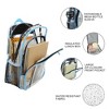 Lanky Box Character Grid 16” Clear Backpack & Lunch Kit Value Set - 3 of 4