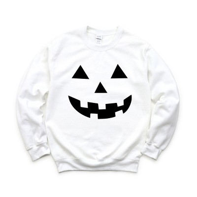 Simply Sage Market Women's Graphic Sweatshirt Pumpkin Face