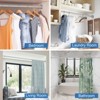 LunaLulinlk Shower Curtain Rod, Adjustable 32-61 inch Spring Tension Curtain Rods for Bathroom - 3 of 4