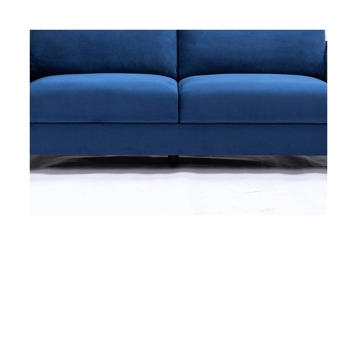 Acme Furniture 79" Wenona Sofa Blue Velvet - thumbnail 6