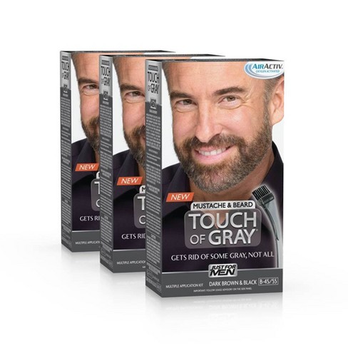 Just For Men Touch Of Gray Mustache And Beard 3pk
