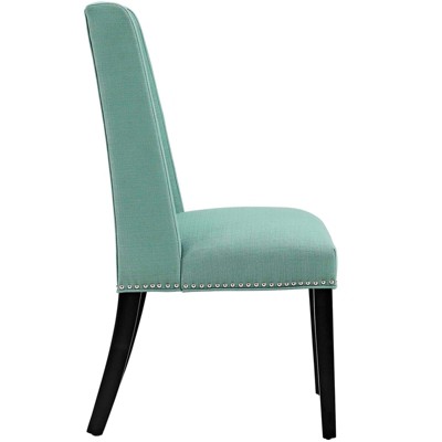 Elegant Laguna Fabric Dining Chair with Nailhead Trim
