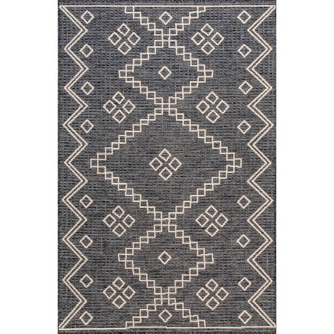 Nuloom Julieta Diamonded Helix Indoor Outdoor Area Rug : Target