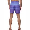 Lars Amadeus Men's Drawstring Waist Colorful Pattern Hawaiian Swim Board Shorts - 3 of 4