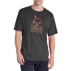 Men's Texas State University Sport Active T-Shirt Primary Logo - 1 of 4