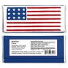 Big Dot of Happiness Stars & Stripes - Candy Bar Wrapper Memorial Day, 4th of July and Labor Day USA Patriotic Party Favors - Set of 24 - 2 of 4