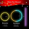Christmas Glow Sticks 100pcs, 8" Glow in the Dark Holiday Gift Toys, Neon Bracelet & Necklaces Glow Toy Gifts for Kids, Christmas Party & Party Favors - 2 of 4