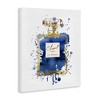 Stupell Industries Blue Pop Splash Glam Fragrance Bottle Canvas Wall Art - 3 of 4