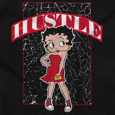 Betty Boop Fashionista Hustle Cartoon Womens Graphic T Shirt Tees Brisco Brands