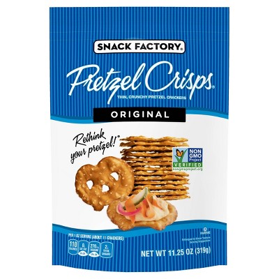 Pretzel Crisps Original Pretzel Crackers - 11.25oz