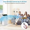 14000 BTU Portable Air Conditioner, Adjustable Fan Speed, Timer - 2 of 4