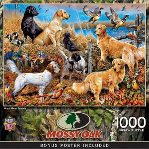MasterPieces 1000 Piece Jigsaw Puzzle - Man's Best Friends - 19.25"x26.75" - 1 of 4