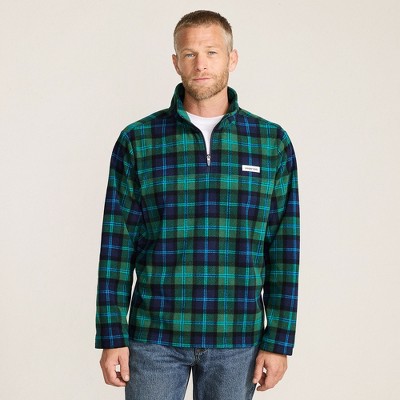 Lands' End Men's Anyweather Fleece Quarter Zip Pullover