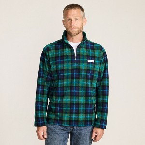 Lands' End Men's Anyweather Fleece Quarter Zip Pullover - 1 of 4