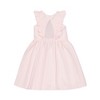 Hope & Henry Girls' Seersucker Flutter Sleeve Open Back Dress, Infant - 3 of 4