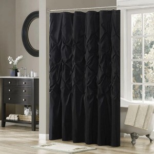 LunaLulinlk Tufted Semi-Sheer Shower Curtain - 1 of 4