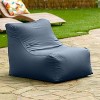 Jaxx Ponce Outdoor Bean Bag Chair - Weather Resistant Patio and Poolside Lounge Seating - 2 of 3