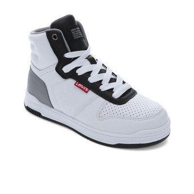Levi's Kids Drive Hi Synthetic Leather Casual Hightop Sneaker Shoe ...