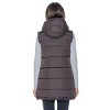 Women's 3/4 Reversible Puffer Vest - S.E.B. By Sebby - 3 of 4