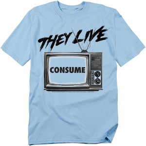 They Live Consume Adult T-Shirt - 1 of 4