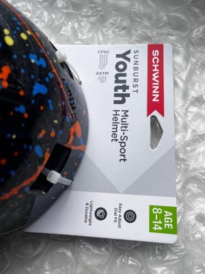 Schwinn Next Gen Burst Youth Bike Helmet Black Target