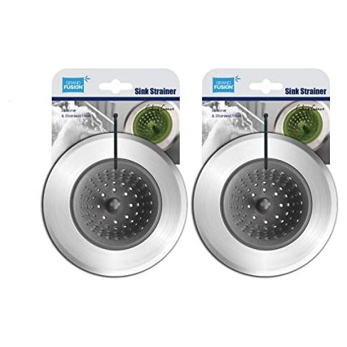 Grand Fusion Sink Strainer Silver 2 Pack : Target