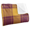 California State University, Dominguez Hills Campus Plaid Spirit Silky Touch Super Soft Throw Blanket 50x60 - 3 of 4