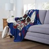 MLB Texas Rangers Candy Skull Silk Touch Throw Blanket 50x60 Inches - 2 of 4
