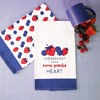 Pavilion Gift Company - Berry Grateful  - Tea Towel Gift Set (2 - 19.75" x 27.5") - Kitchen Textiles - 2 of 4