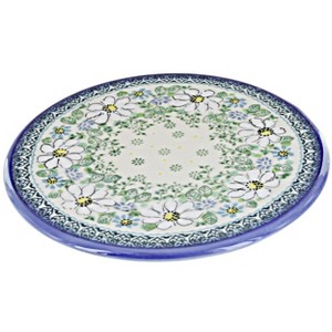 Blue Rose Polish Pottery PG05 Galia Trivet - 1 of 1