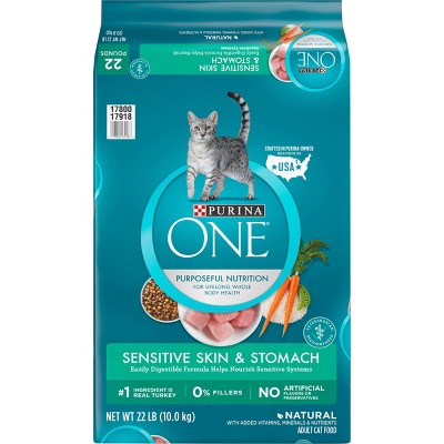 Purina One Sensitive Skin And Stomach Wet Cat Food - 22lbs : Target