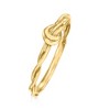 Ross-Simons 10kt Yellow Gold Twisted Knot Ring - 3 of 4