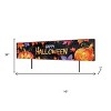 HomeRoots 36" Black And Orange Happy Halloween Solid Wood Garden Stake - 3 of 4