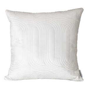 Parkland Collection,Iphis Transitional Quilted Throw Pillow - 1 of 4