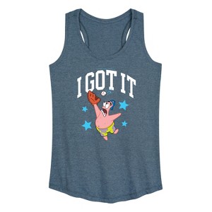 Women's - SpongeBob SquarePants - I Got It Graphic Racerback Tank - 1 of 4