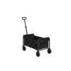 VisioGear Outdoor Serving Carts, Portable Folding Beach Wagons with Wheels, Collaspible Cart with Handle, Black, 25.98"*16.14"*31.1" - 4 of 4