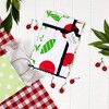 Pavilion Gift Company - Cherries - Tea Towel Gift Set (2 - 20" x 28") - Kitchen Textiles - 4 of 4