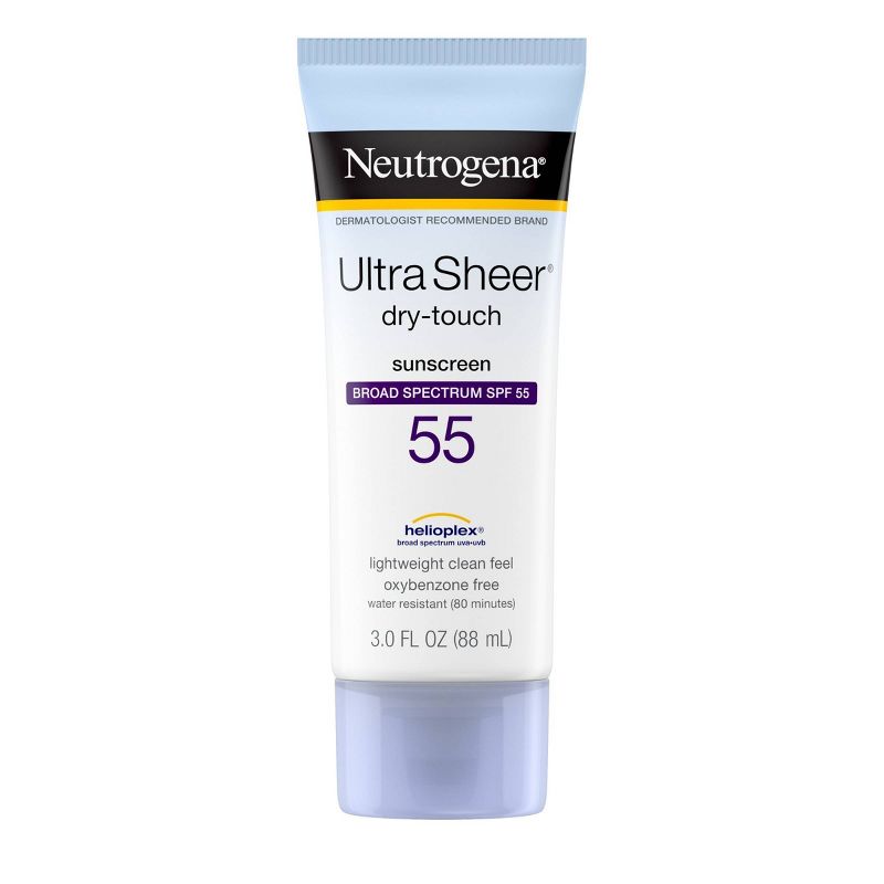 Neutrogena Ultra Sheer Dry Touch Sunscreen Lotion, SPF 55, 3oz, 3 of 13