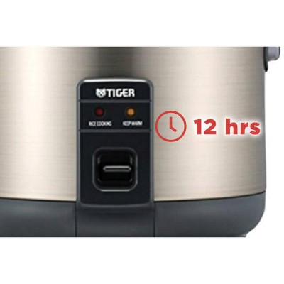 Stainless Steel 3-Cup Electric Rice Cooker with Non-Stick Inner Pot