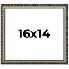 PosterPalooza | 16x14 Wood Antique Frame with UV Acrylic, 4 Finishes: Bronze, Gold, Silver, and Black - 2 of 4