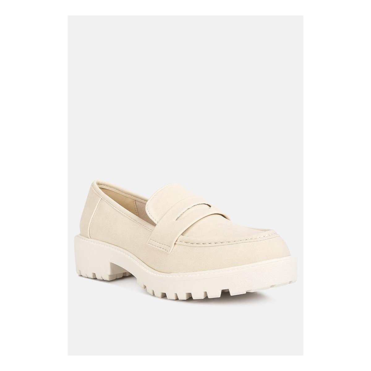 Женские туфли London Rag Womens Mosly Semi Casual Lug Loafer 6 — фото 2