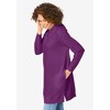 Woman Within Plus Size Longer-Length Hoodie Sweatshirt. - 4 of 4