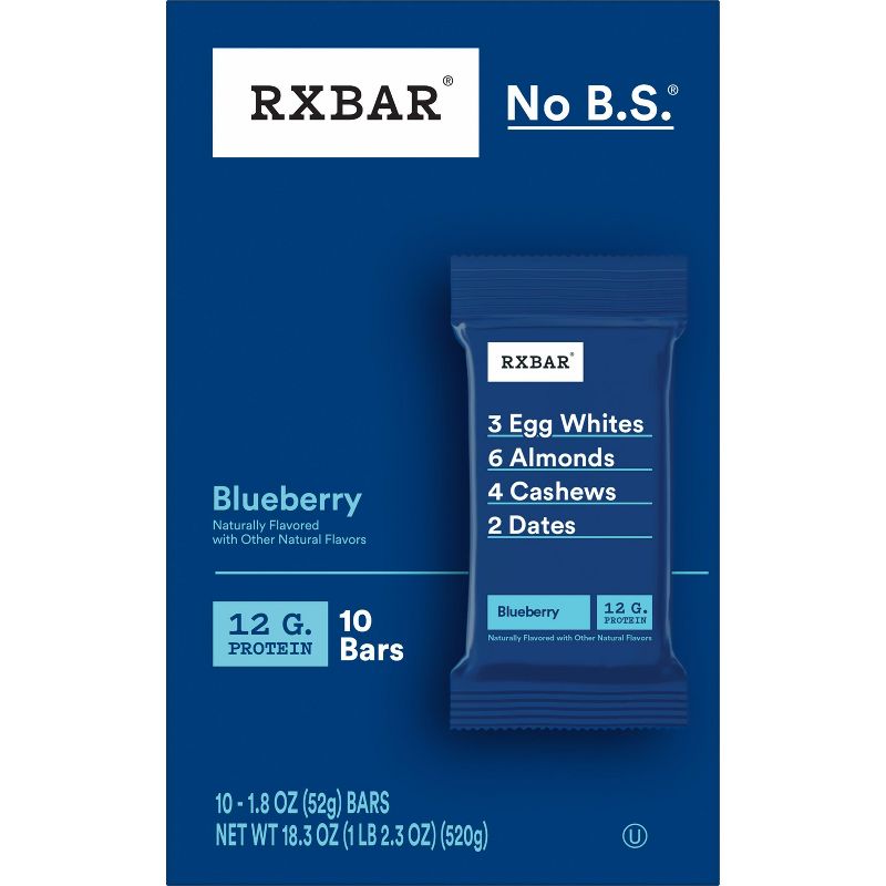 RXBAR Blueberry - 18.3oz/10ct, 3 of 6