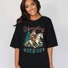 Simply Sage Market Women's Wrangling Christmas Cheer Short Sleeve Garment Dyed Tee - 2 of 4
