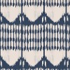 Skyline Furniture Fairland Square Storage Ottoman Ikat Tonal Blue: Linen & Cotton Upholstered Bench with Padded Seat - 4 of 4